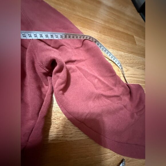 Nike Air Women’s Sweatshirt Pullover Long Sleeve Hoodie Salmon Color Sz XL - Picture 5 of 8